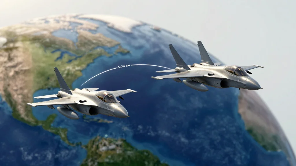 Most Wars Occur Between Nations Within 5,000 Km