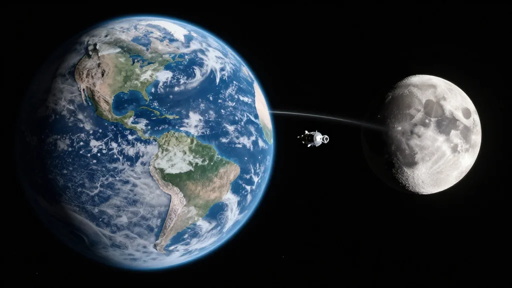 Mathematical Method Calculates Most Efficient Earth-Moon Route Yet