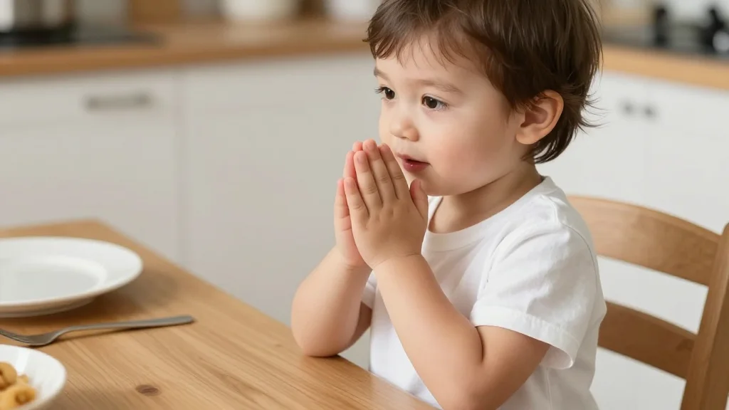 Toddler Drops Full Prayer, Outshining Adult Assumptions