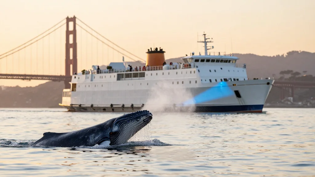 San Francisco Deploys AI 'WhaleSpotter' To Cut Ship‑Whale Collisions in Busy Bay