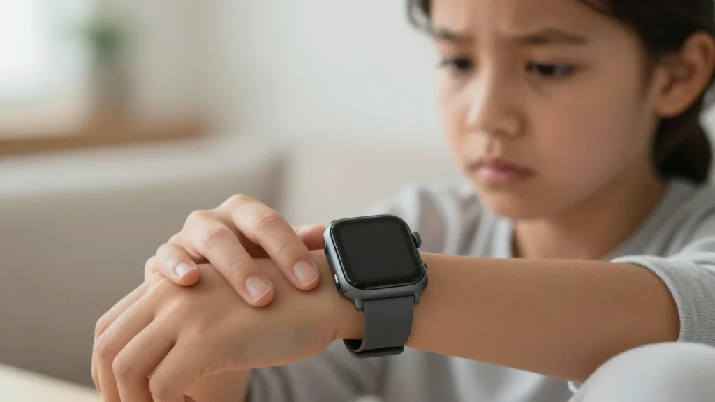 All-Caps Alerts Signal Kids' Serious Distress