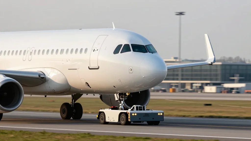 Pilot-Controlled TaxiBot Could Slash Aircraft Ground Emissions by 80%