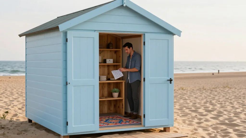 BBC Unveils Series 7 of ‘Interior Design Masters’ with Alan Carr, Featuring Dorset Beach Hut Revamps