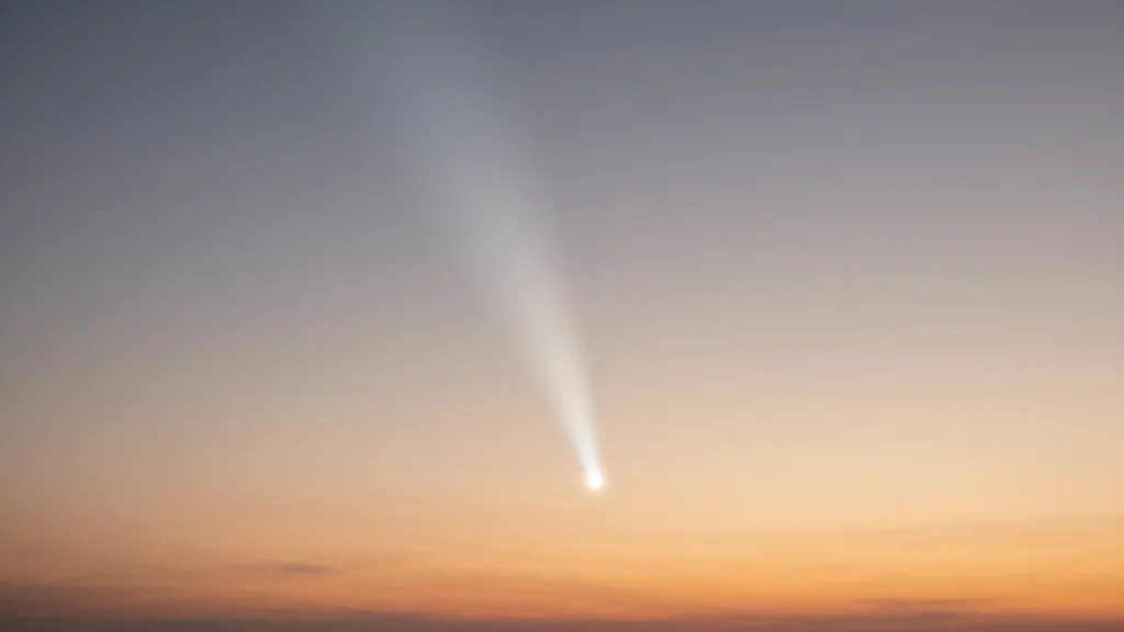 The Sky Today on Monday, February 16: Catch Comet Wierzchoś in Twilight