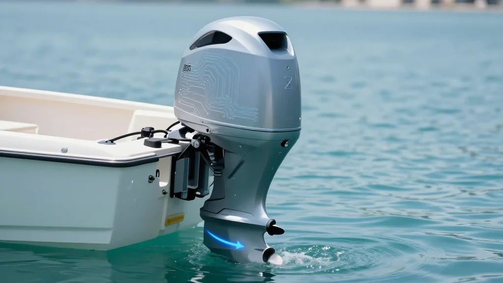 Vision Marine Files Patent Application for Electronically Controlled Reverse Thrust in Electric Outboards