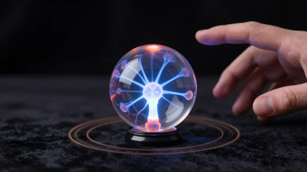 Plasma Balls Offer New Canvas for Shaping Art
