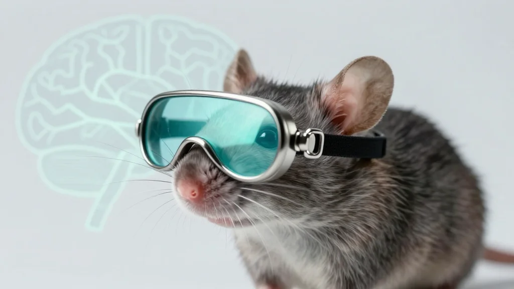 Visual Experience Physically Shapes the Brain’s Feedback Loops