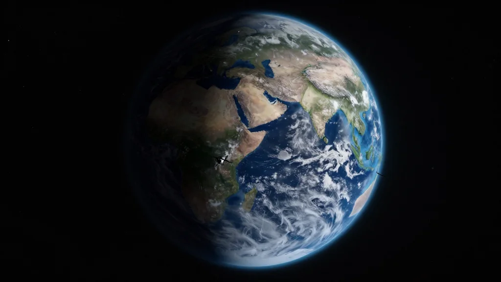 Artemis II Crew Captures Earth From Moonbound Journey