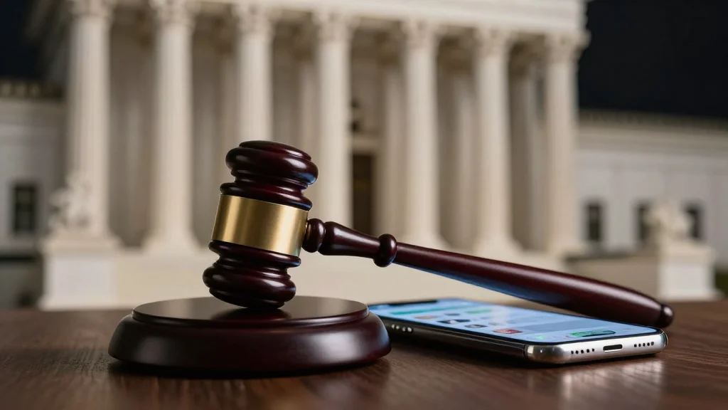 Apple Loses Bid; Fee Fight Moves