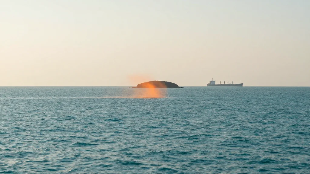 Explosions Heard in the Strait of Hormuz