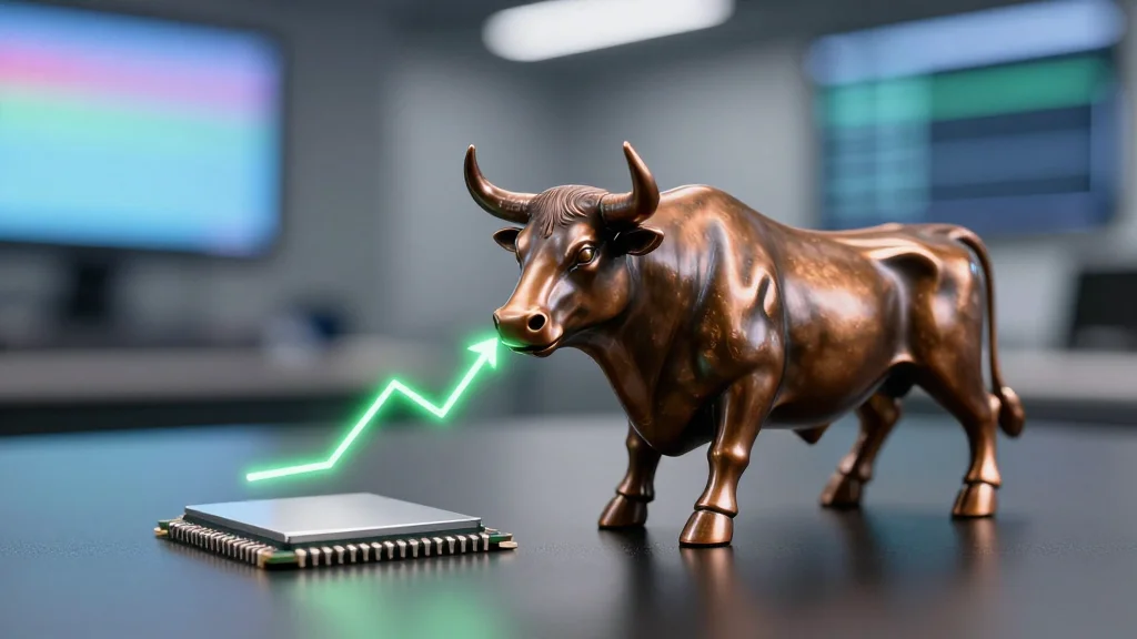 Semis Surge, Stocks Pricey, yet Indices Stay Calm