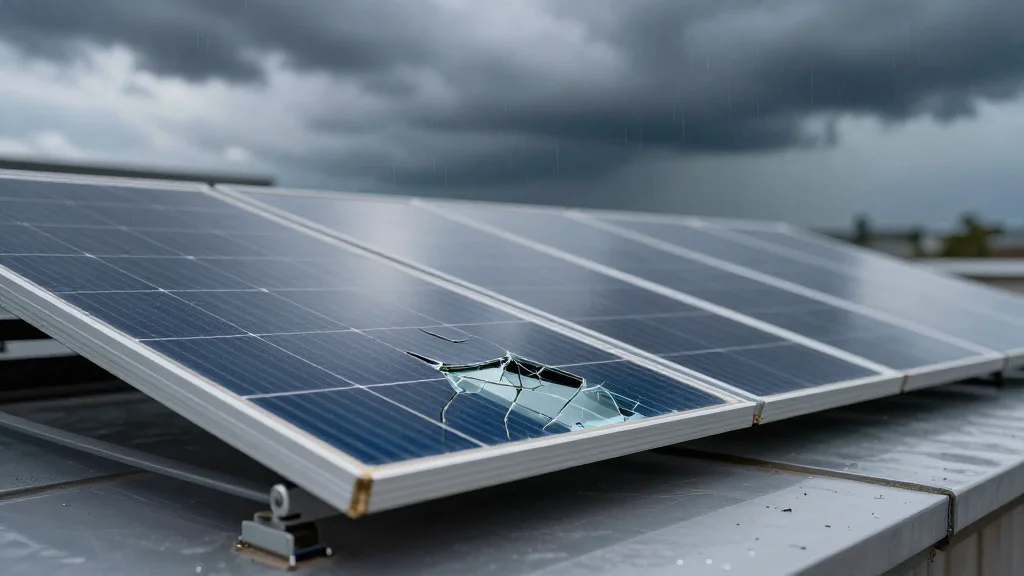 Thunderstorm Damages Rooftop Plants, Raises Solar Panel Quality Concerns