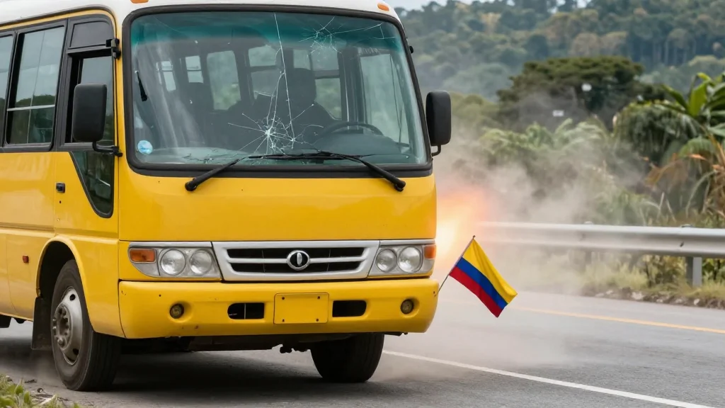 Colombia’s Southwest Death Toll Rises to 20 After Bus Bombing, Fueling Election‑Year Violence