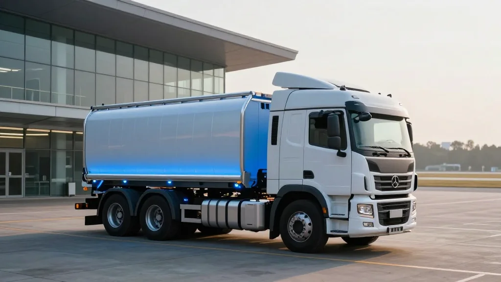 Kaunas Airport Pioneers Use of Hydrogen Powered Truck