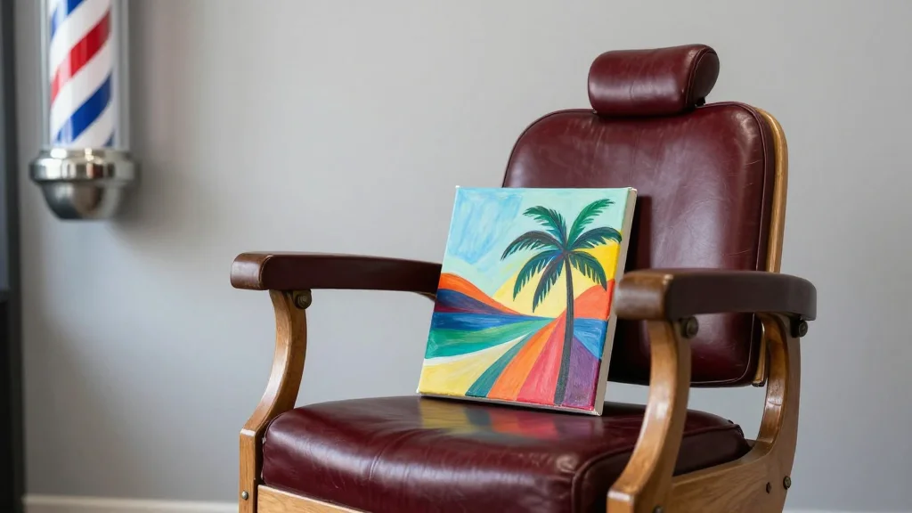 Hurvin Anderson’s Tate Britain Retrospective Highlights Caribbean Roots and Barbershop Motifs