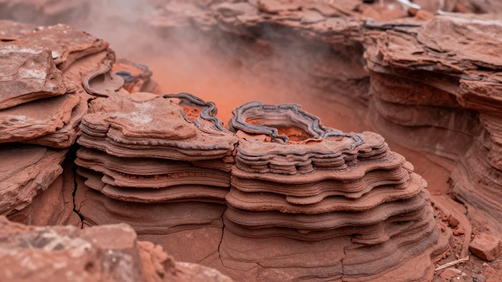 Stromatolites Discovered Beneath 42,000‑Year‑Old Korean Impact Crater