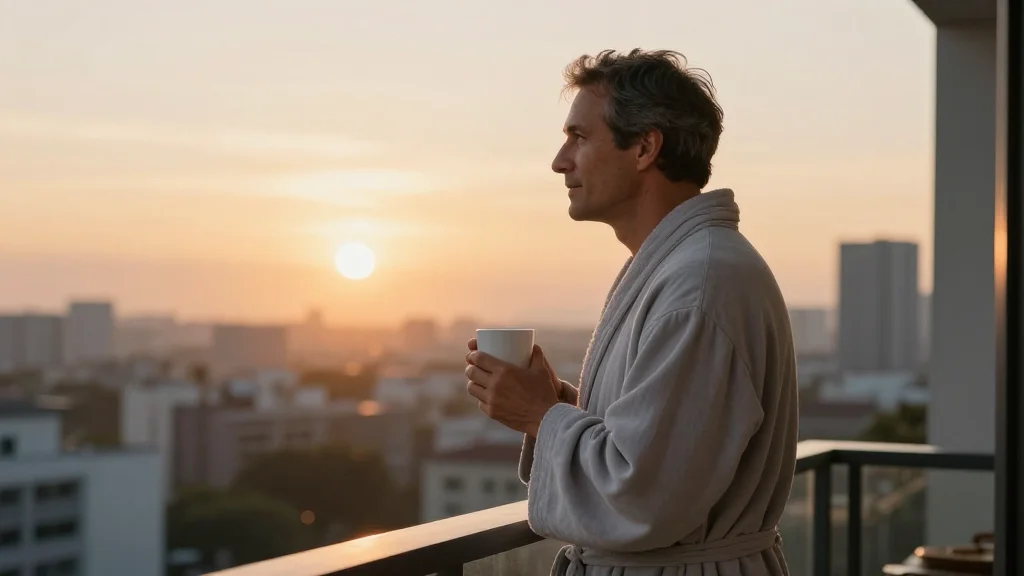 Father’s 5 A.m. Routine Reveals One Hour of Autonomy After 42 Years