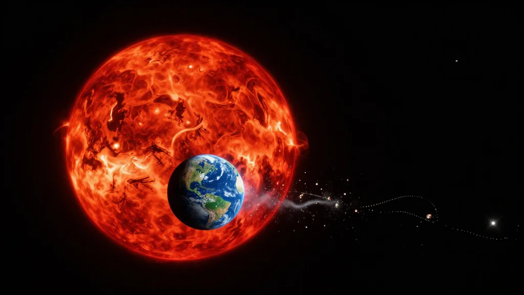 Red Dwarf Stars Detected “Eating” Earth-Like Planets