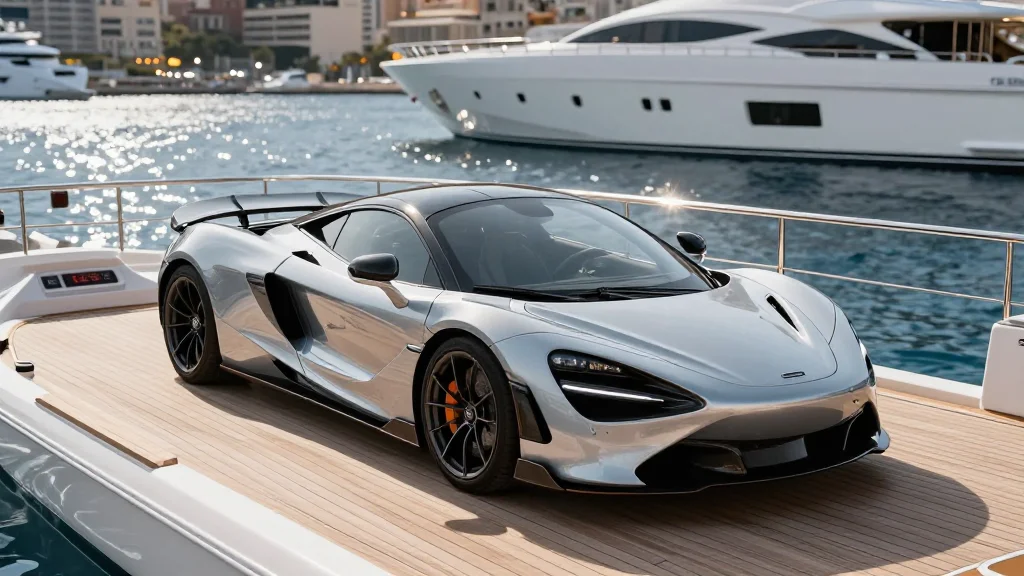 McLaren Unveils MCL‑HY Hypercar on 73‑Metre Monaco Superyacht Deck