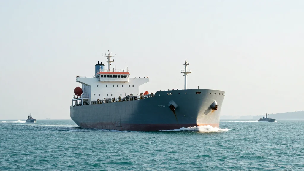 Bulker Attacked by Small Craft in the Strait of Hormuz