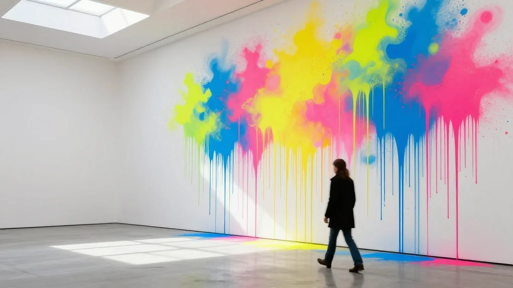 Katharina Grosse Unveils Immersive ‘I Set Out, I Walked Fast’ at White Cube London