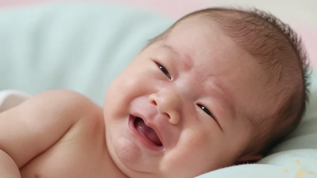 Newborns Cry Without Tears Until 1‑3 Months