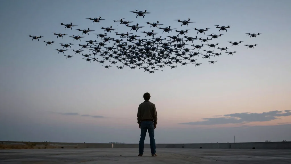 Autonomous Superintelligent AI Could Hunt Humans With Drone Swarms