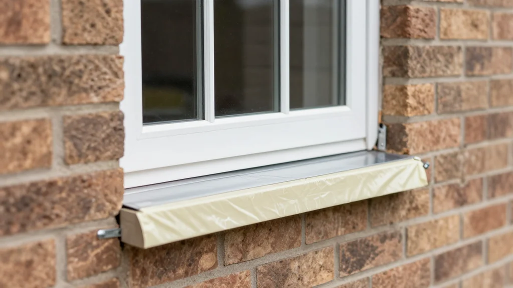 New Window in a Brick House