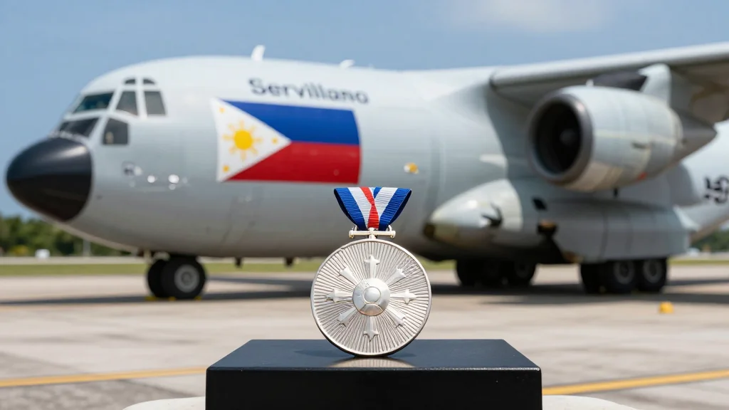 Balikatan 2026: 317th AW Airmen Awarded Philippine Military Merit Medal