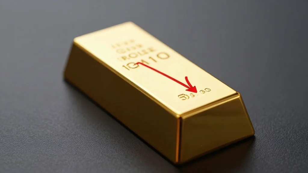 Gold Selloff Hits Key Levels, Signals Larger Market Shift