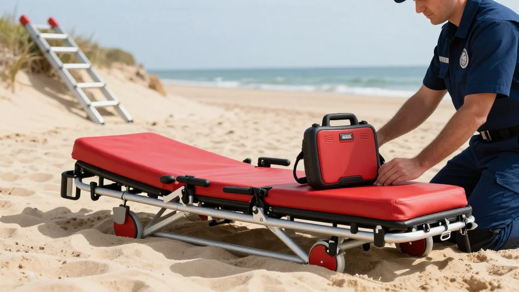 Mich. EMS Students Put Rescue Skills to the Test at Beach Training Day