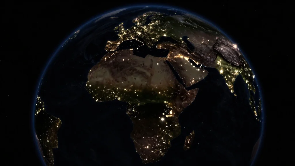 Satellite Data Shows Earth's Nighttime Brightness Up 16% but Flickers with Conflict and Policy