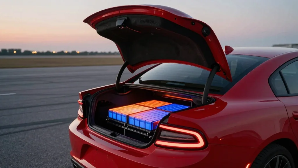 This Dodge Charger EV Prototype Packs An Experimental Semi-Solid-State Battery