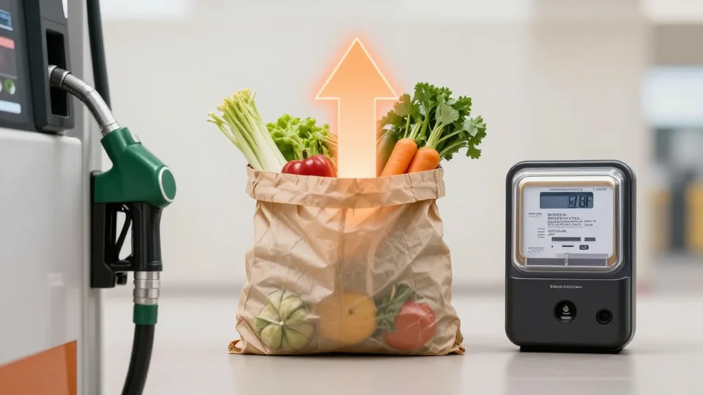Everyday Essentials—Gas, Groceries, Electricity—Prices All Climbing