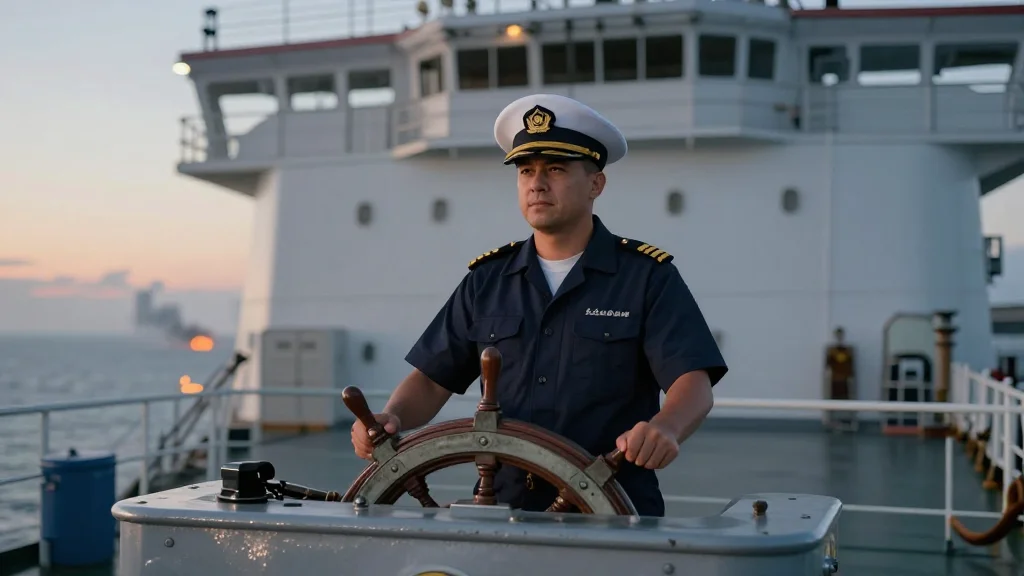 Merchant Ship Captain Faces Fire in Gulf War Zone