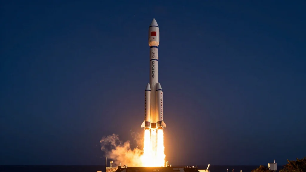 Chang Zheng‑12 Launches From Hainan with SatNet LEO‑22