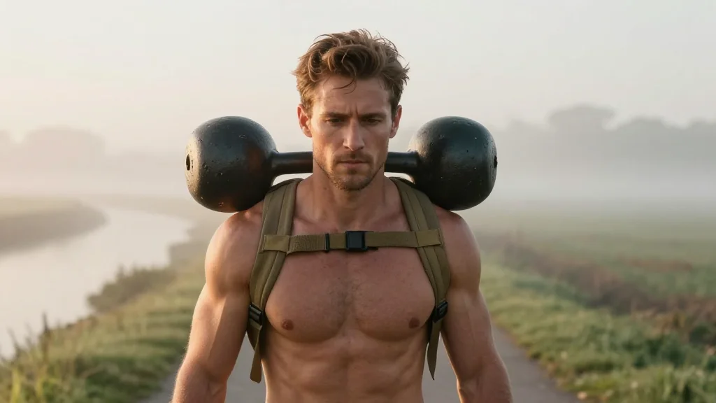Man Tackles 110‑Mile Charity Walk with Two 20 Kg Kettlebells to Fund Cancer Research