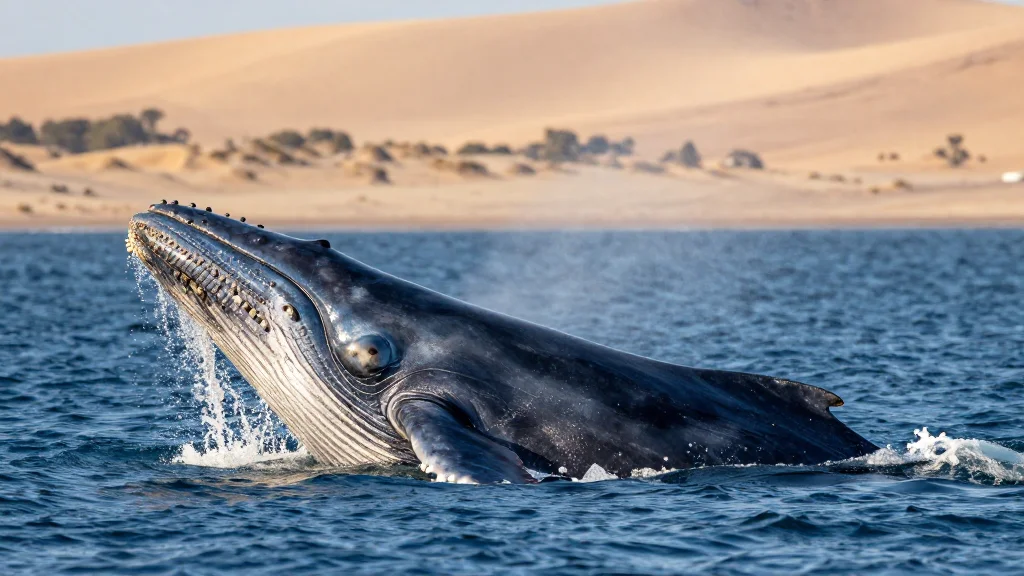 Rising Sightings of Blue and Fin Whales in the South East Atlantic