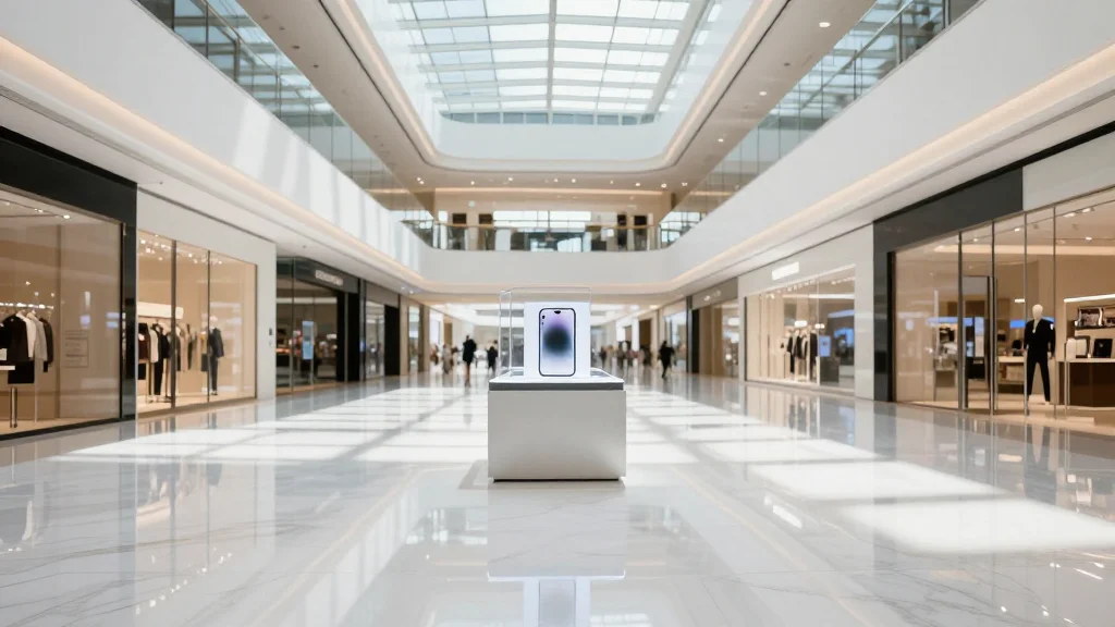 Luxury Mall Feels Like a Ghostly Showroom
