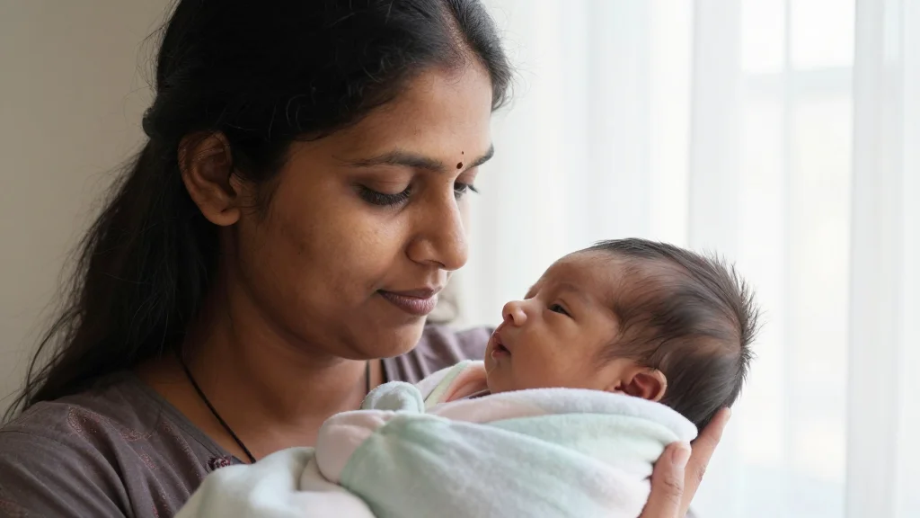Sleep Deprivation and Burnout Threaten Health of Indian Mothers, Experts Warn