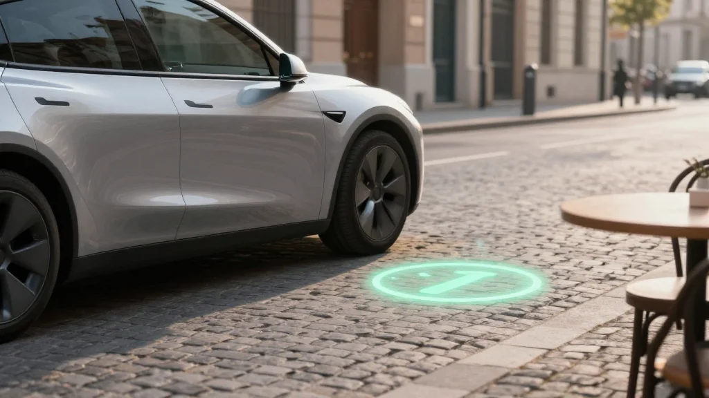 Tesla Autopark Finds Nearby Spots When Destination Lacks Lot