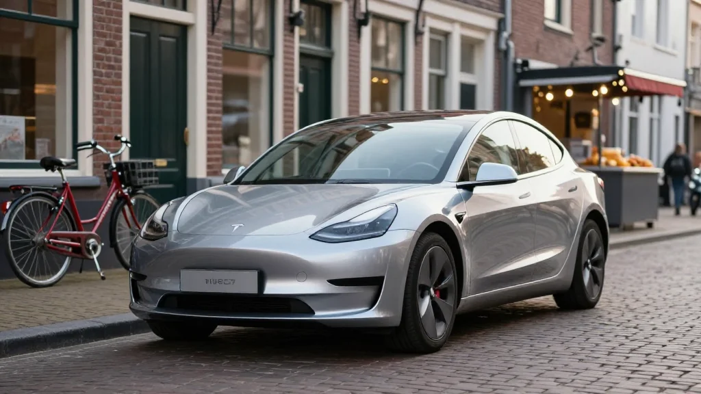 Tesla FSD Passes My Childhood Cycling Route in Nijmegen