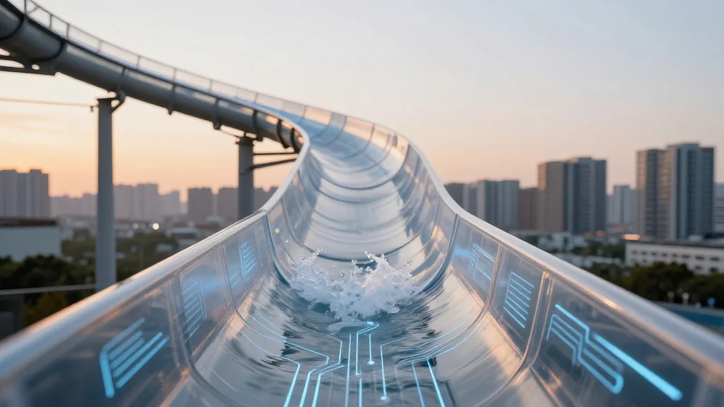 AI‑crafted Waterslide Video Turns Nightmare Dream Viral