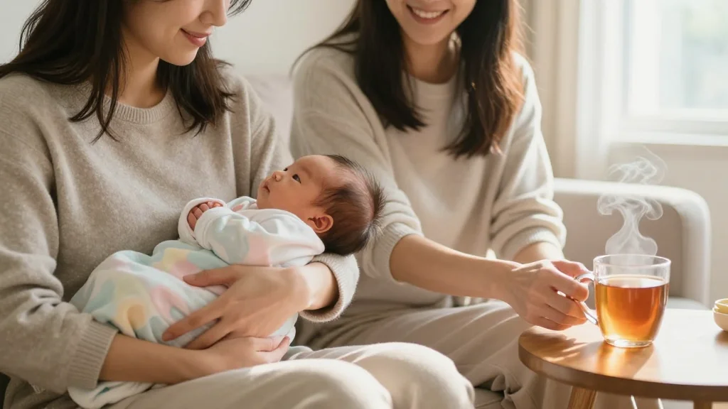 New Mothers Revive ‘Nidgeting’ to Ease Postpartum Isolation