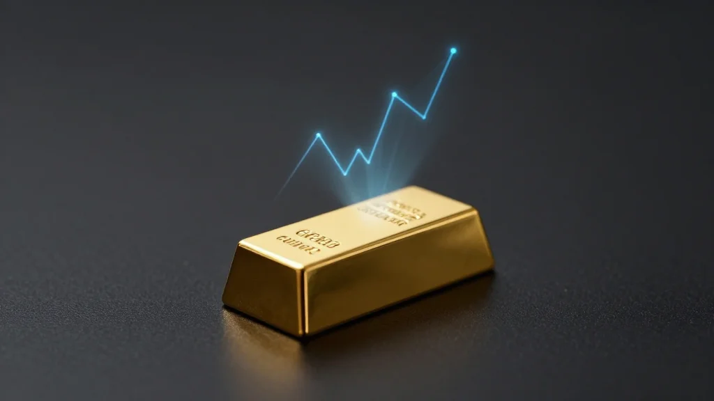GLD Remains Gold ETF Benchmark Despite 5% Pullback, JPMorgan Sees $6,300 Target
