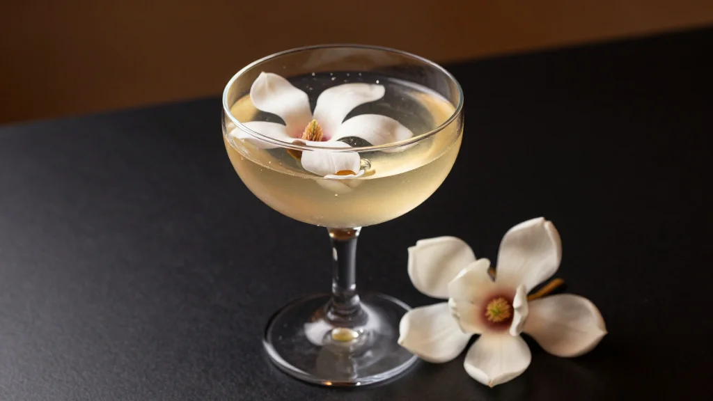 Magnolia Petals Are Edible—Exploring Their Chemistry and Gin
