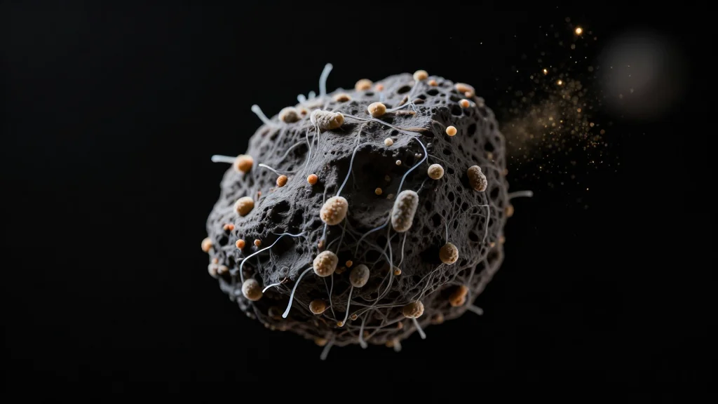 Microbes Harvest Metals From Meteorites Aboard Space Station
