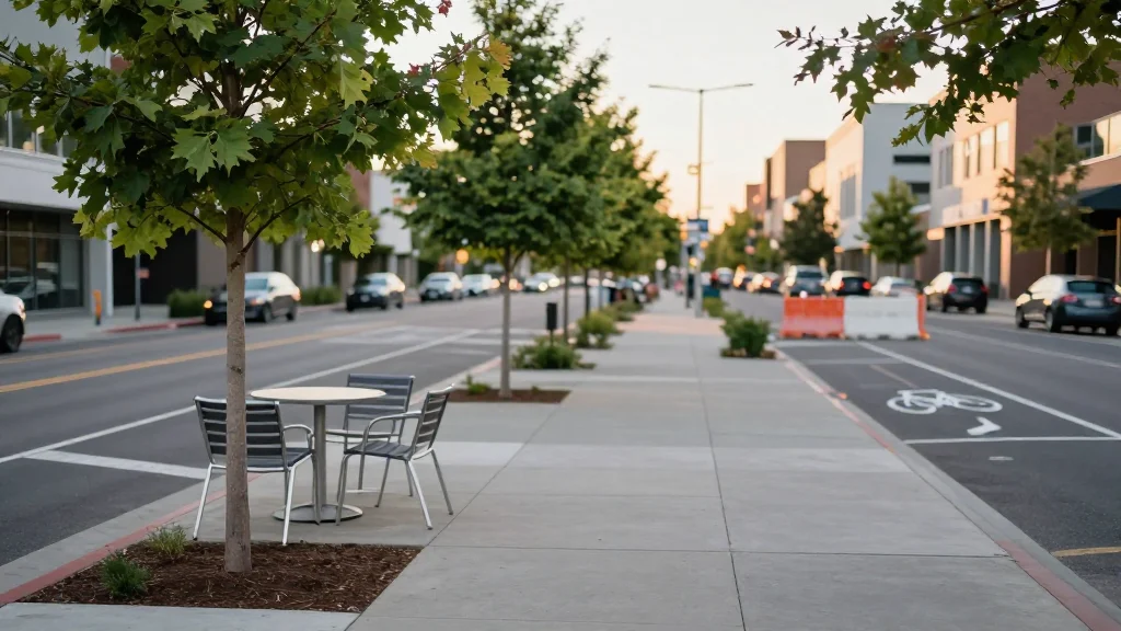 Boise Approves 8th Street Redesign with Smaller Patios and Accessibility Upgrades