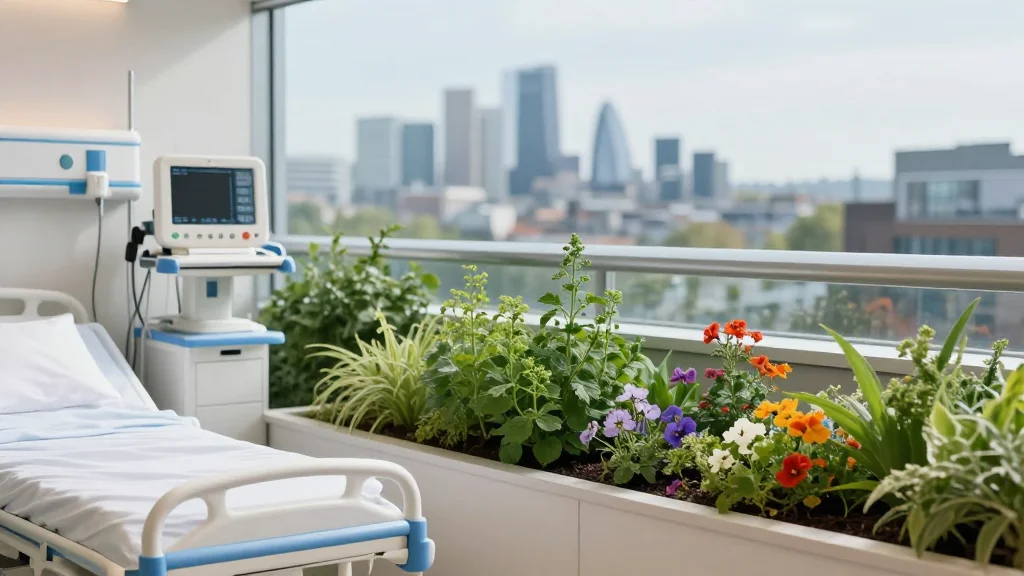 King's College Hospital Opens UK's First Rooftop Intensive Care Garden
