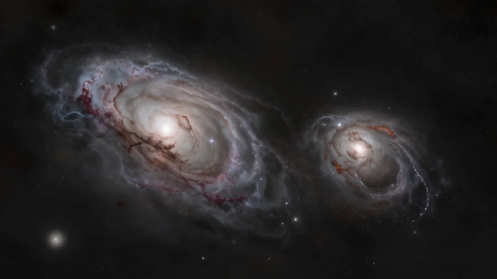 Modeling Says the Small Magellanic Cloud Passed Through the Large Magellanic Cloud 200 Million Years Ago